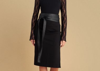 Φούστα μίντι pencil - 5206634990488 -  - 