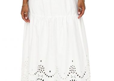 Φούστα Only Onlroxanne Alicia Ankel Wvn 15319141-CLOUD DANCER Γυναικείο - Only - 