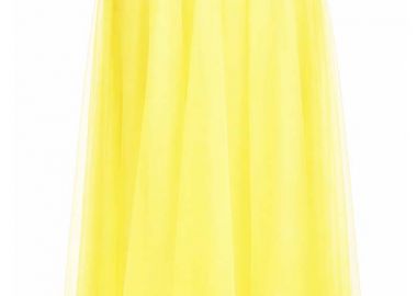 φούστα tutu τούλι Poeme κίτρινο - PerfectDress.gr - 