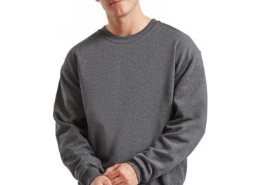 Φούτερ Classic Set In 62-202-0 Fruit of the Loom Dark Heather Grey - Fruit of the Loom - 