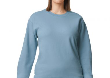 Φούτερ Crewneck SF000 Gildan Softstyle Midweight Fleece Adult Stone Blue - Gildan - 