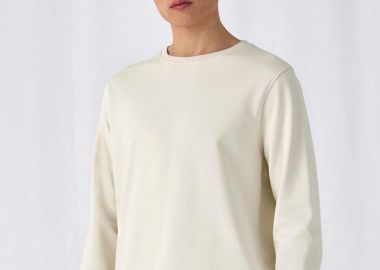 Φούτερ Crewneck WU31B B & C Organic Inspire Off White - B & C - 