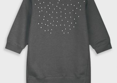 Φούτερ φόρεμα - ΜΑΥΡΟ 16-125243-7 - 16-125243-7-10-etwn-mayro - energiers - 