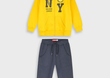 Φούτερ φόρμα με τύπωμα - ΑΝΘΡΑΚΙ 12-125180-0-9 - 12-125180-0-9-3-etwn-anthraki - energiers - 