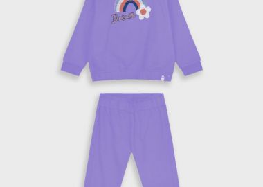 Φούτερ φόρμα με τύπωμα - ΛΕΒΑΝΤΑ 15-125340-0 - energiers - 