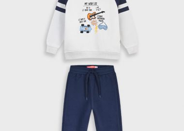 Φούτερ φόρμα με τύπωμα - ΜΑΡΕΝ 12-125140-0 - energiers - 