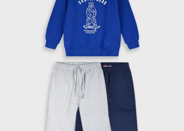 Φούτερ φόρμα με τύπωμα - ΜΑΡΕΝ 12-125187-0 - energiers - 