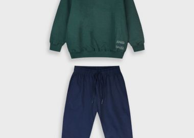 Φούτερ φόρμα με τύπωμα - ΜΑΡΕΝ 13-125091-0 - energiers - 