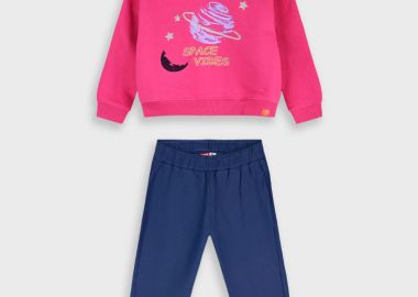 Φούτερ φόρμα με τύπωμα - ΜΑΡΕΝ 15-125386-0 - energiers - 