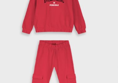 Φούτερ φόρμα με τύπωμα - ΜΠΟΡΝΤΩ 15-125374-0 - energiers - 