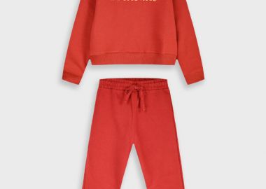 Φούτερ φόρμα με τύπωμα - ΜΠΟΡΝΤΩ 16-125289-0 - energiers - 