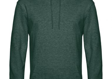 Φούτερ Hoodie WU03W B & C French Terry Heather Dark Green - B & C - 