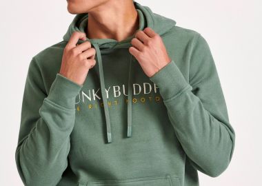 Φούτερ με Funky Buddha κέντημα στο στήθος - FUNKY BUDDHA - 