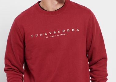 Φούτερ με Funky Buddha τύπωμα - FUNKY BUDDHA - 