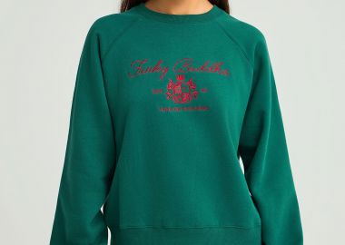 Φούτερ με κεντητό σχέδιο - FUNKY BUDDHA - 