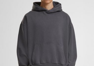 Φούτερ με Κουκούλα BY294 Build Your Brand Vintage Heavy Hoody Magnet - BYB - 