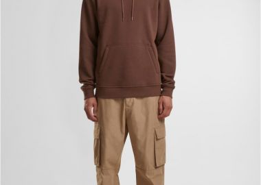 Φούτερ με Κουκούλα Heavy Hoody BY011 Build Your Brand Chocolate Brown - BYB - 