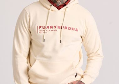 Φούτερ με κουκούλα και 3D branded τύπωμα - FUNKY BUDDHA - 