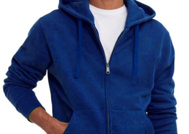 Φούτερ με Κουκούλα και Φερμουάρ Authentic Zip Hoodie R-266M-0 Russell Bright Royal - Russell - 