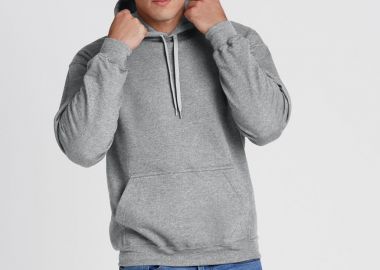 Φούτερ με Κουκούλα SF500 Gildan Softstyle Midweight Fleece Sport Grey - Gildan - 