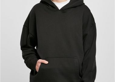 Φούτερ με Κουκούλα Ultra Heavy TB4925 Urban Classics Black - Urban Classics - 