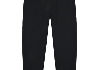 Φούτερ παντελόνι για κορίτσι με ριπ λάστιχο στον αστράγαλο - ΜΑΥΡΟ 15-223321-2 - energiers - 