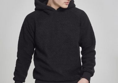 Φούτερ Sherpa Hoodie TB2404 Urban Classics Μαύρο - Urban Classics - 