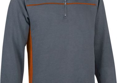 Φούτερ THUNDER Valento SUVATHUGN Cement Grey-Party Orange - Valento - 