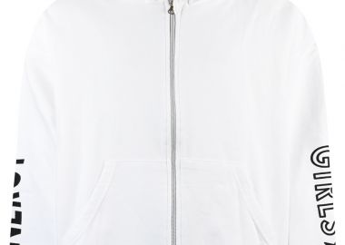 Φούτερ ζακέτα με κουκούλα - Λευκό 16-223244-5 - energiers - 