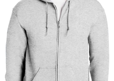 Φούτερ Ζακέτα με Κουκούλα 18600 Gildan Heavy Blend Zip Hoodie Ash Grey - Gildan - 
