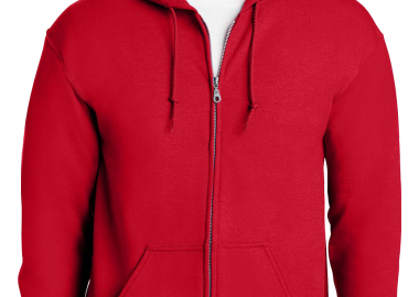 Φούτερ Ζακέτα με Κουκούλα 18600 Gildan Heavy Blend Zip Hoodie Red - Gildan - 