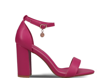 Φούξια ψηλοτάκουνο πέδιλο - CAMILLE - 