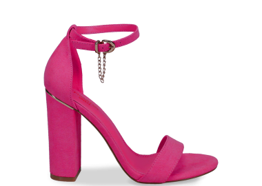Φούξια ψηλοτάκουνο πέδιλο - MIGATO - 