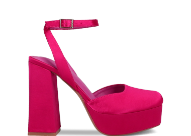 Φούξια σατέν γόβα - MIGATO - 