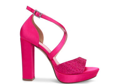 Φούξια σατέν πέδιλο - MIGATO - 