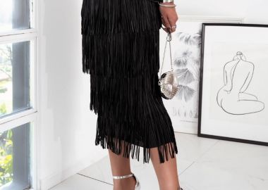 ΦΟΥΣΤΑ ΜΑΞΙ ΜΕ ΚΡΟΣΙΑ - CHARLS - fashionroom - 