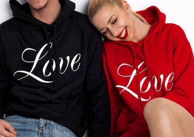 ΦΟΥΤΕΡ ΜΕ ΚΟΥΚΟΥΛΑ - LOVE HOODIE - fashionroom - 