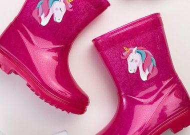 ΦΟΥΞΙΑ ΓΑΛΟΤΣΕΣ ΜΕ ΓΚΛΙΤΕΡ - MAGIC PONY -  - 