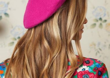 ΦΟΥΞΙΑ ΠΛΕΚΤΟΣ ΜΠΕΡΕΣ- BERET - sense-shop - 