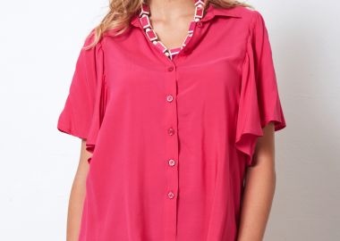 ΦΟΥΞΙΑ ΠΟΥΚΑΜΙΣΟ ΜΕ ΒΟΛΑΝ ΜΑΝΙΚΙΑ - Anna Raxevsky - 