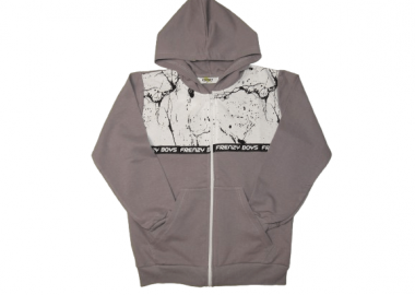 FRENZY ΠΑΙΔΙΚΗ ΦΟΥΤΕΡ ΖΑΚΕΤΑ 1867 – γκρι ΓΚΡΙ - FRENZY STYLE - 