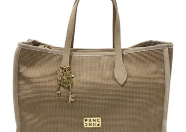 FRNC FRANCESCO Τσάντα Γυναικεία Χειρός-Ώμου 5574 BG Μπέζ - FRNC - 