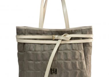 FRNC FRANCESCO Τσάντα Γυναικεία Χειρός-Ώμου 6104 ELE Γκρί - FRNC - 