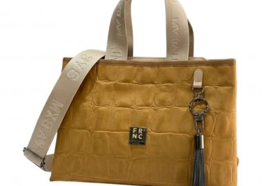 FRNC FRANCESCO Τσάντα Γυναικεία Χειρός-Ώμου 6136 DCU Ταμπά - FRNC - 