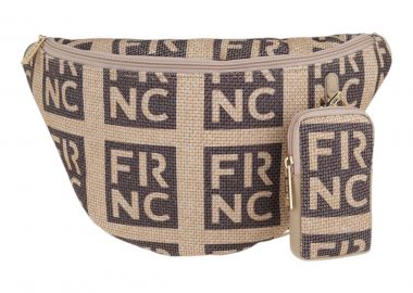 FRNC FRANCESCO Τσάντα Γυναικεία Μέσης 5321COF Καφέ-Μπέζ - FRNC - 