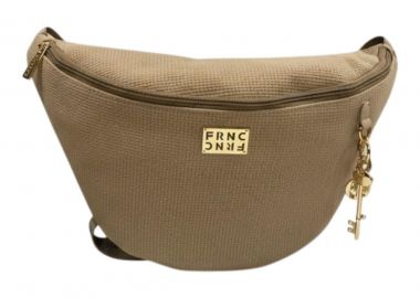 FRNC FRANCESCO Τσάντα Γυναικεία Μέσης 5572 BG Μπέζ - FRNC - 