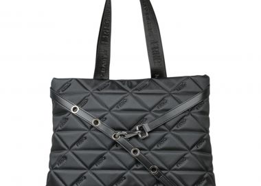 FRNC FRANCESCO Τσάντα Γυναικεία Ώμου 4158 BLK Μαύρο Καπιτονέ - FRNC - 