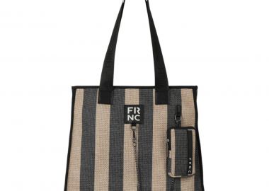 FRNC FRANCESCO Τσάντα Γυναικεία Ώμου 5310BLK Μαύρο - FRNC - 