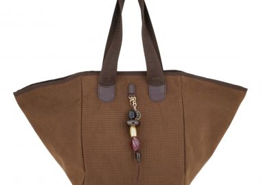 FRNC FRANCESCO Τσάντα Γυναικεία Ώμου 5565 COF Καφέ - FRNC - 