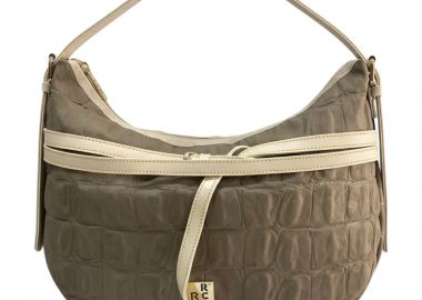 FRNC FRANCESCO Τσάντα Γυναικεία Ώμου 6103 ELE Γκρί - FRNC - 